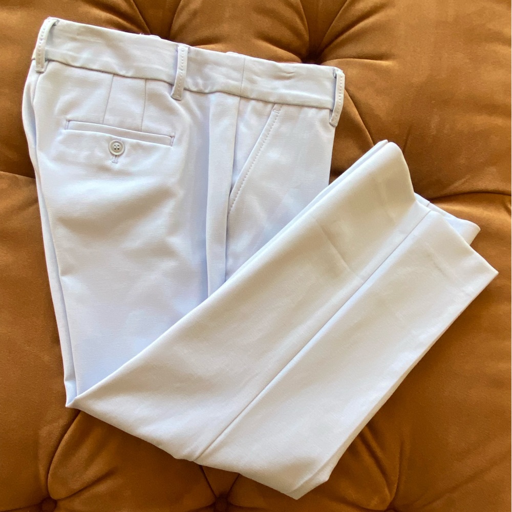 Talbots light blue ankle pants 4P. NWT